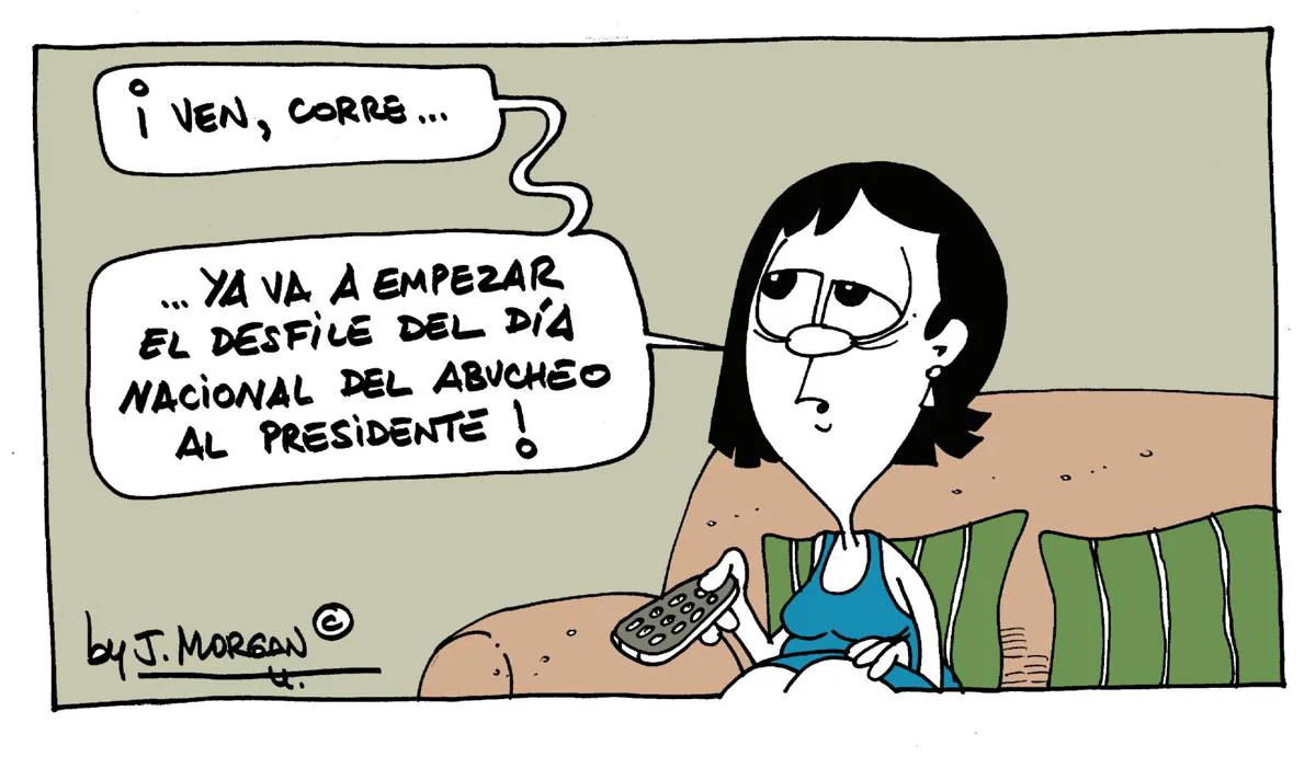 La viñeta de Morgan de este sábado 12 de octubre