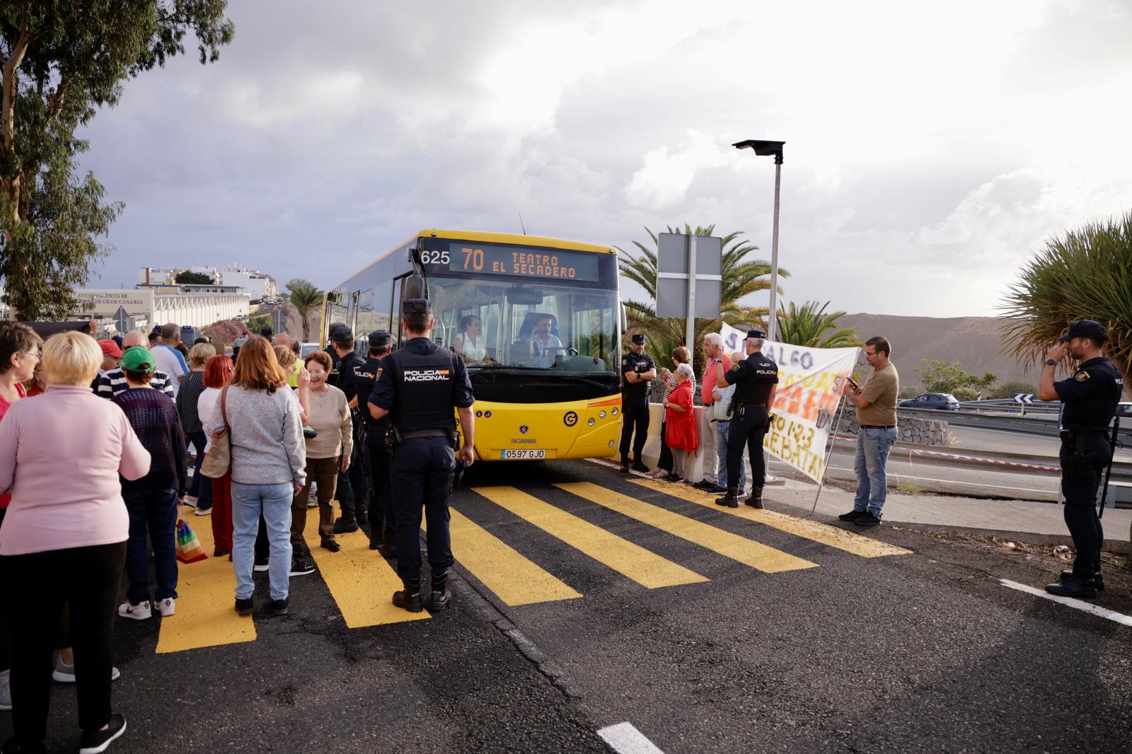 Las imágenes de las protestas en El Secadero