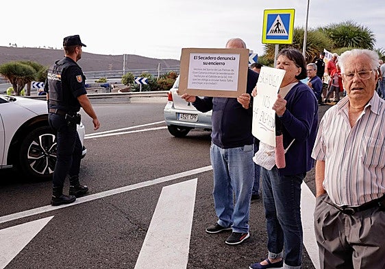 Las imágenes de las protestas en El Secadero