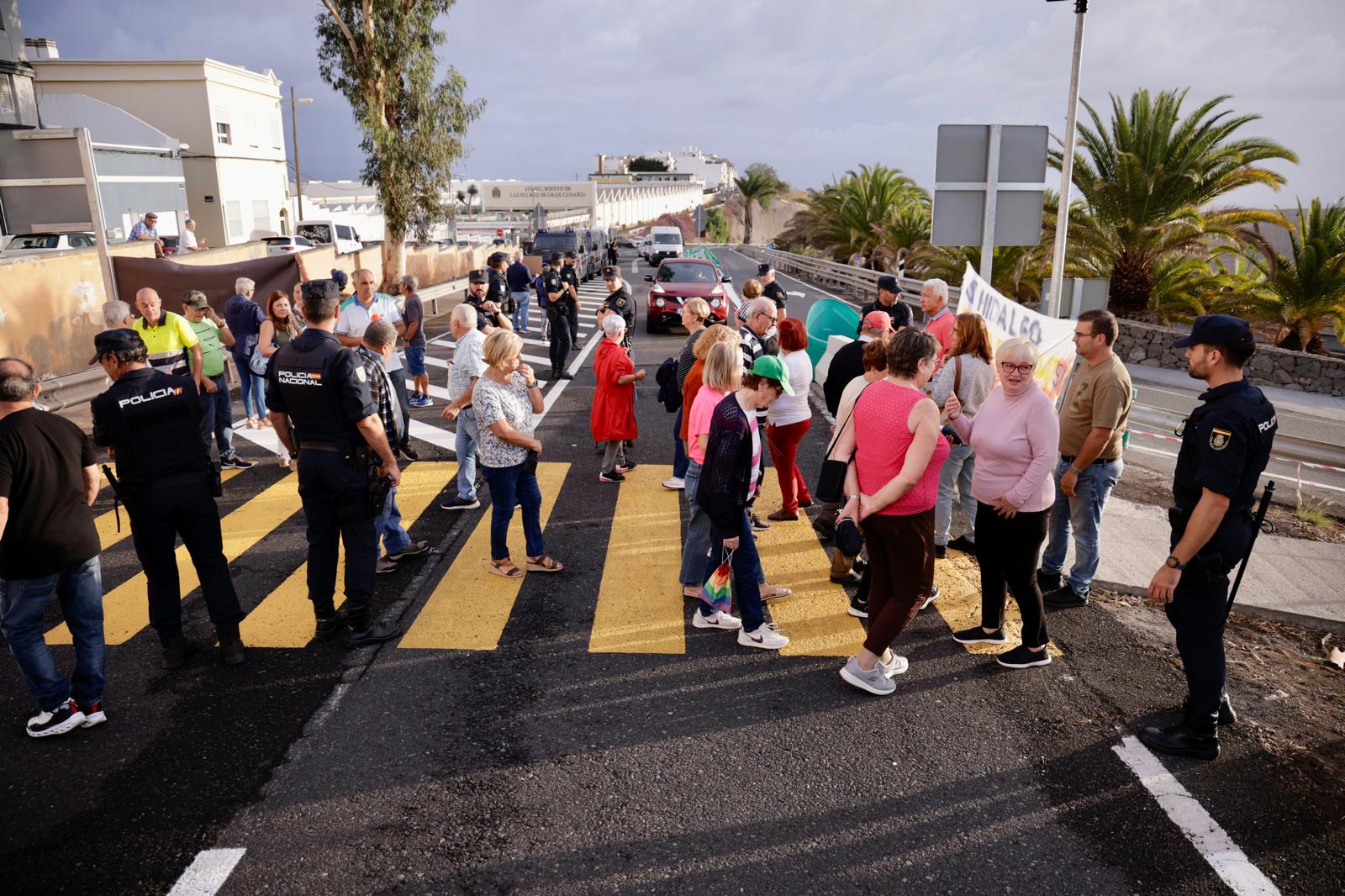 Las imágenes de las protestas en El Secadero