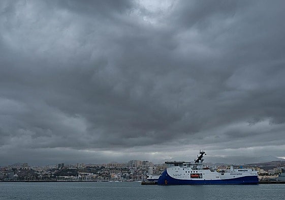 Cielo nublado este lunes en Gran Canaria.