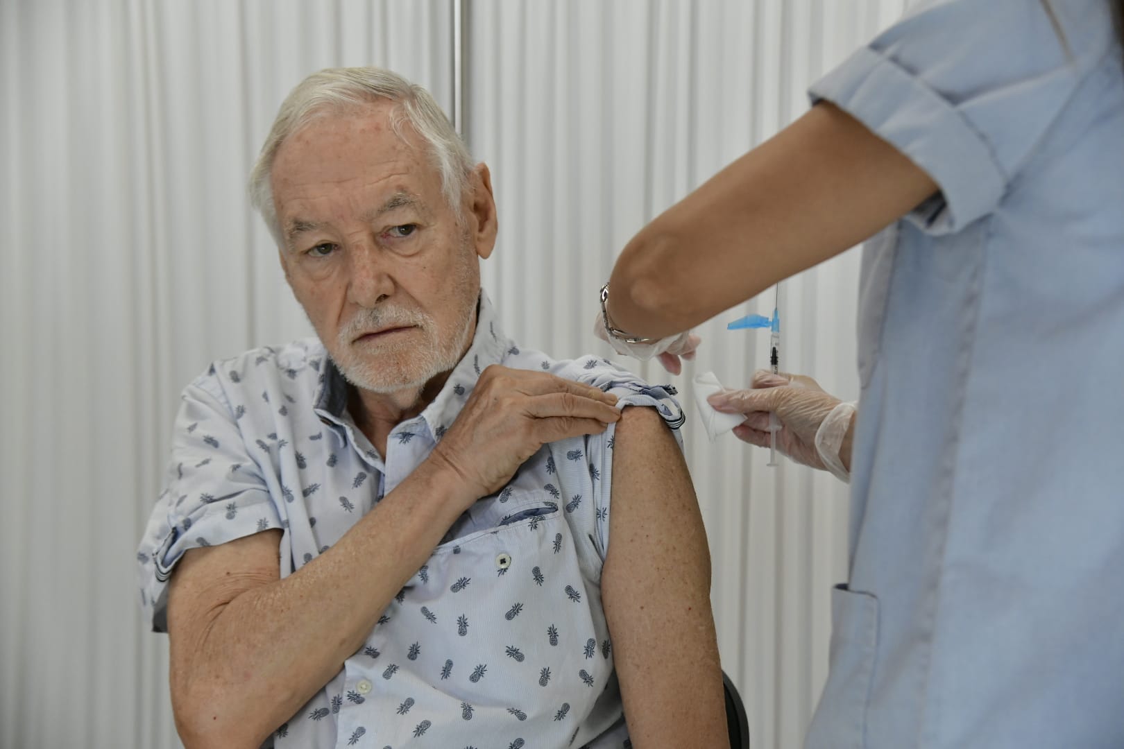 La campaña de vacunación de Gran Canaria, en imágenes