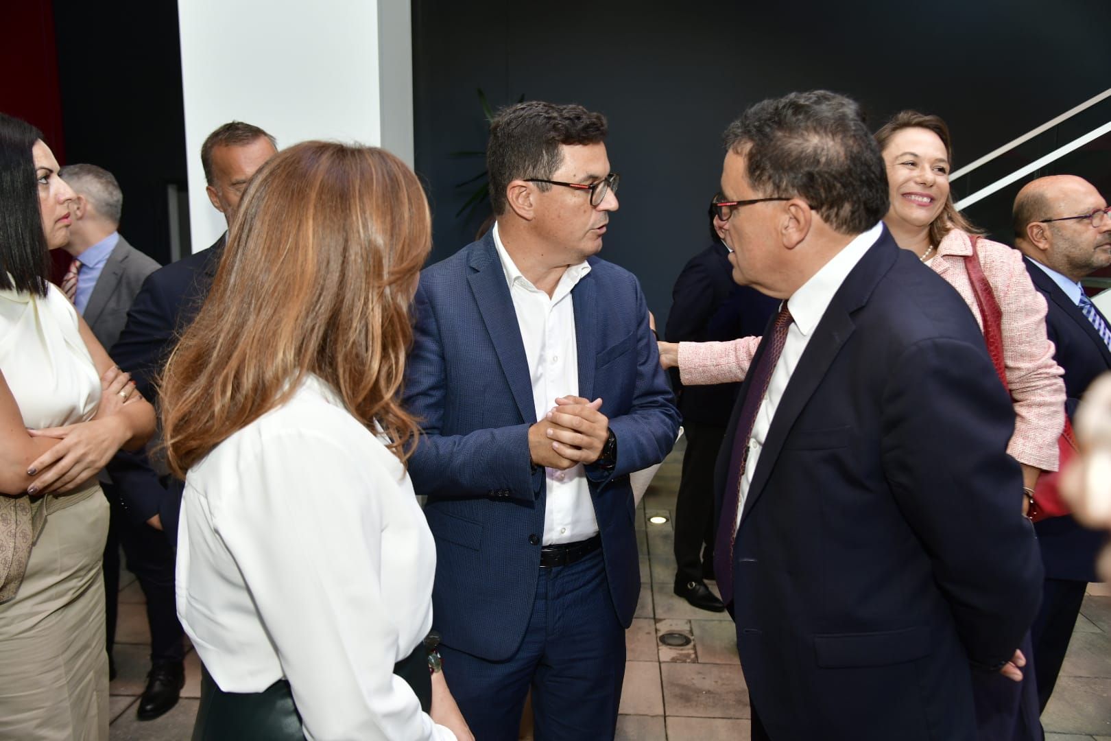 Las imágenes del encuentro con Fernando Clavijo en CANARIAS7