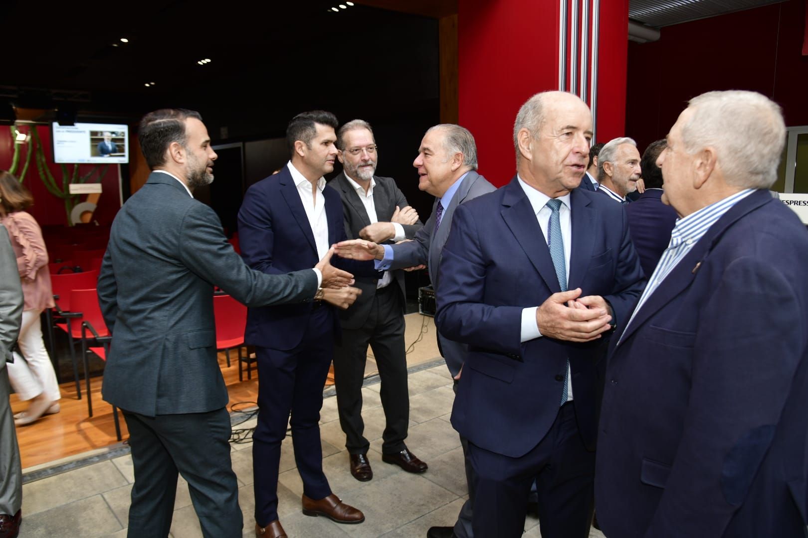 Las imágenes del encuentro con Fernando Clavijo en CANARIAS7