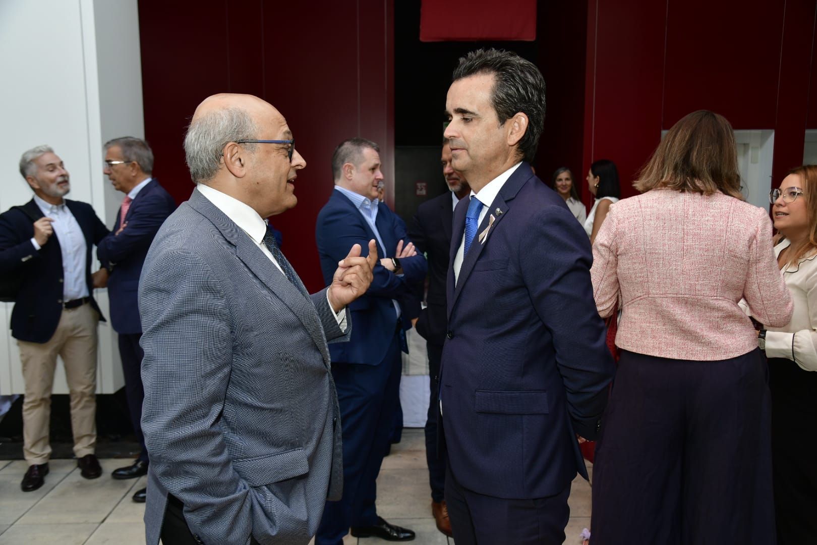 Las imágenes del encuentro con Fernando Clavijo en CANARIAS7