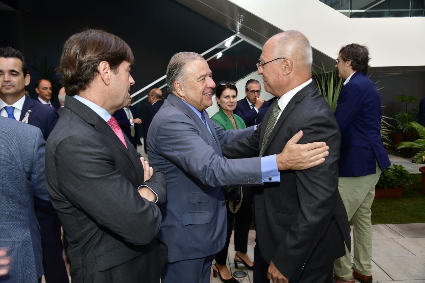 Las imágenes del encuentro con Fernando Clavijo en CANARIAS7