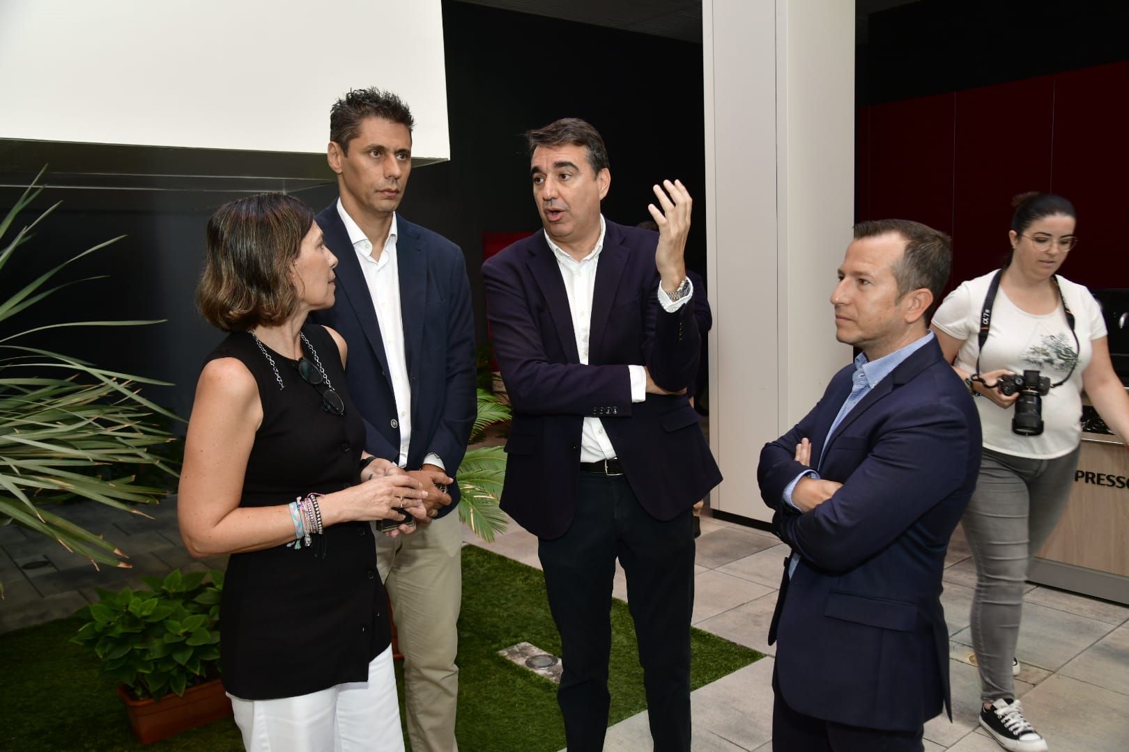 Las imágenes del encuentro con Fernando Clavijo en CANARIAS7