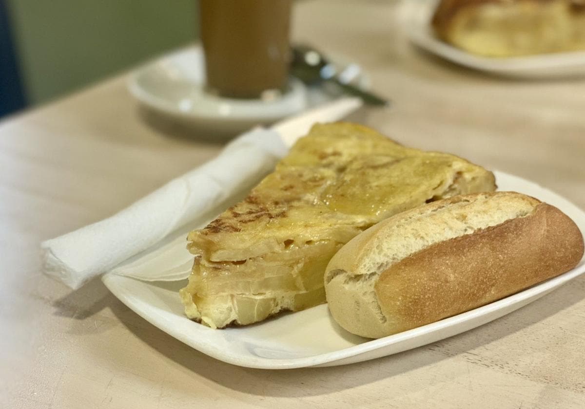 Pincho de tortilla de El Pasaje