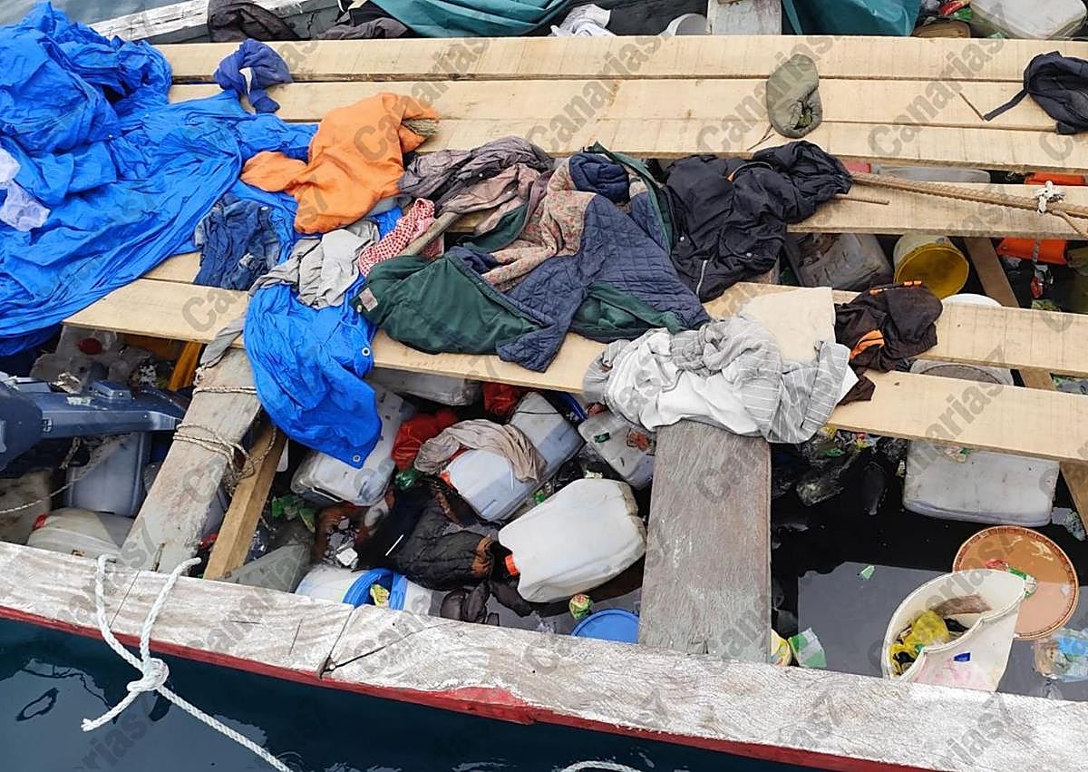 Imagen secundaria 1 - Imágenes del cayuco.