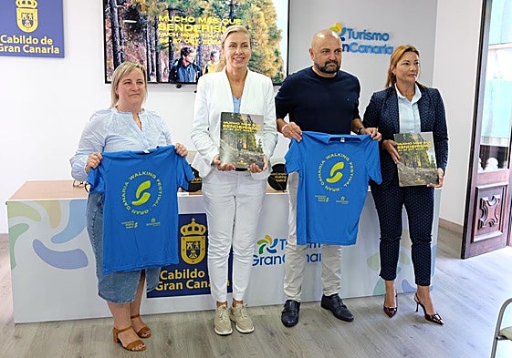 Presentación de la XIII edición del Gran Canaria Walking Festival.