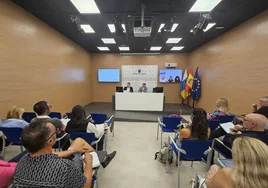 Imagen de un momento de la reunión celebrada este jueves en Educación, en Tenerife.