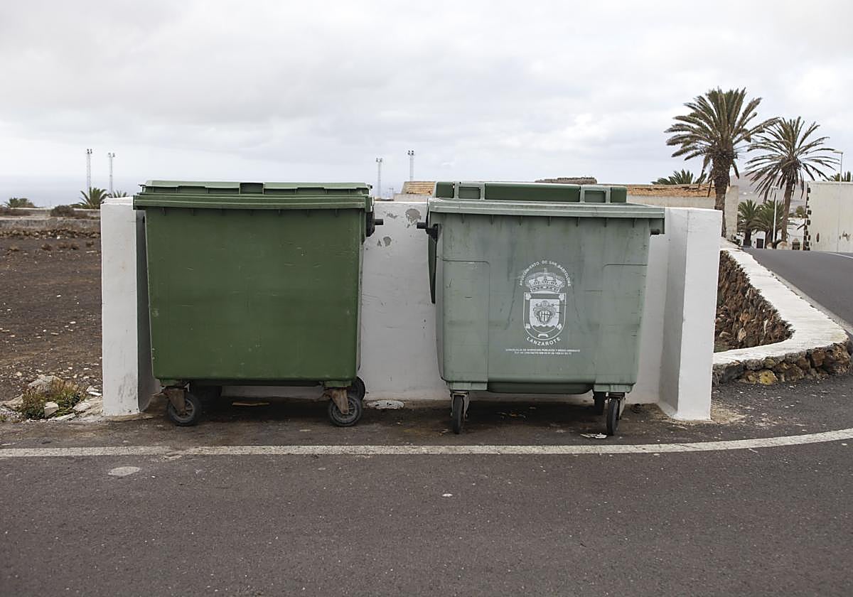 Contenedores a cambiar.