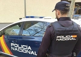 Imagen de un agente de la Policía Nacional.