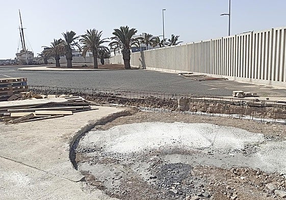 Actuación en marcha en Naos.