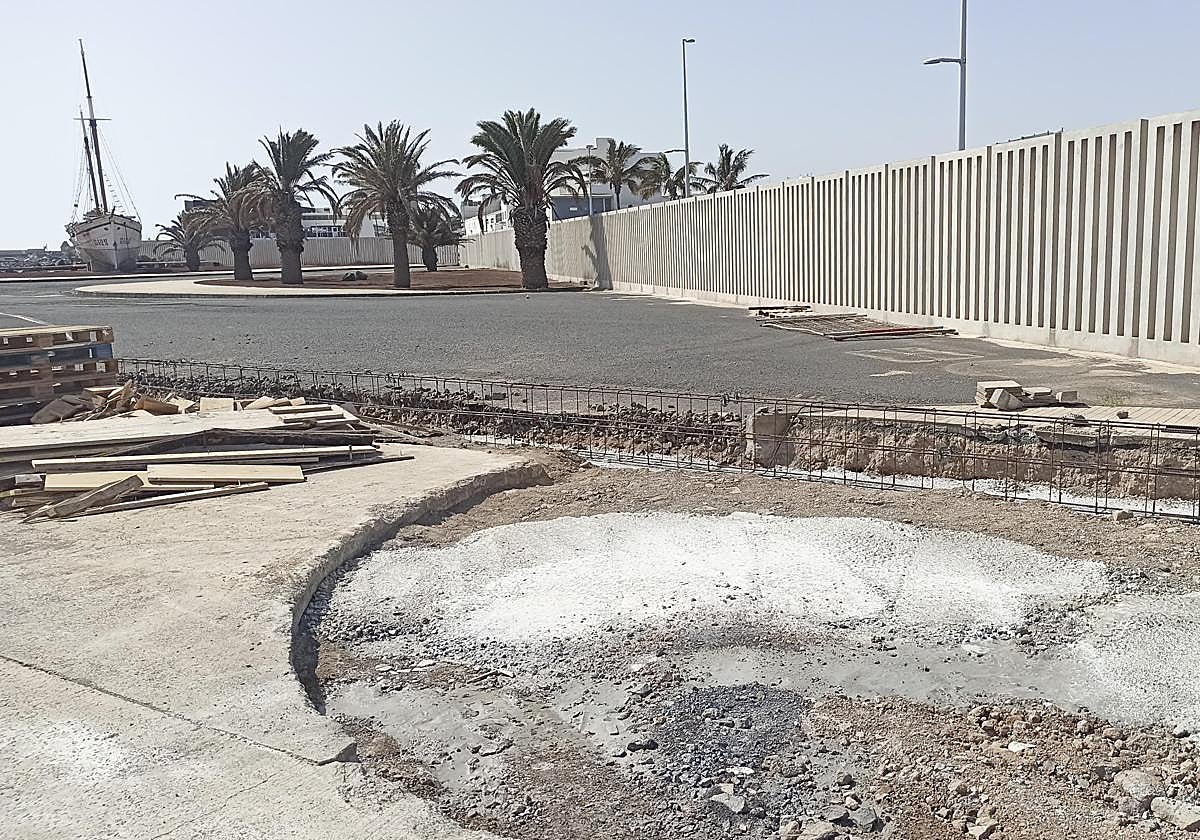 Actuación en marcha en Naos.