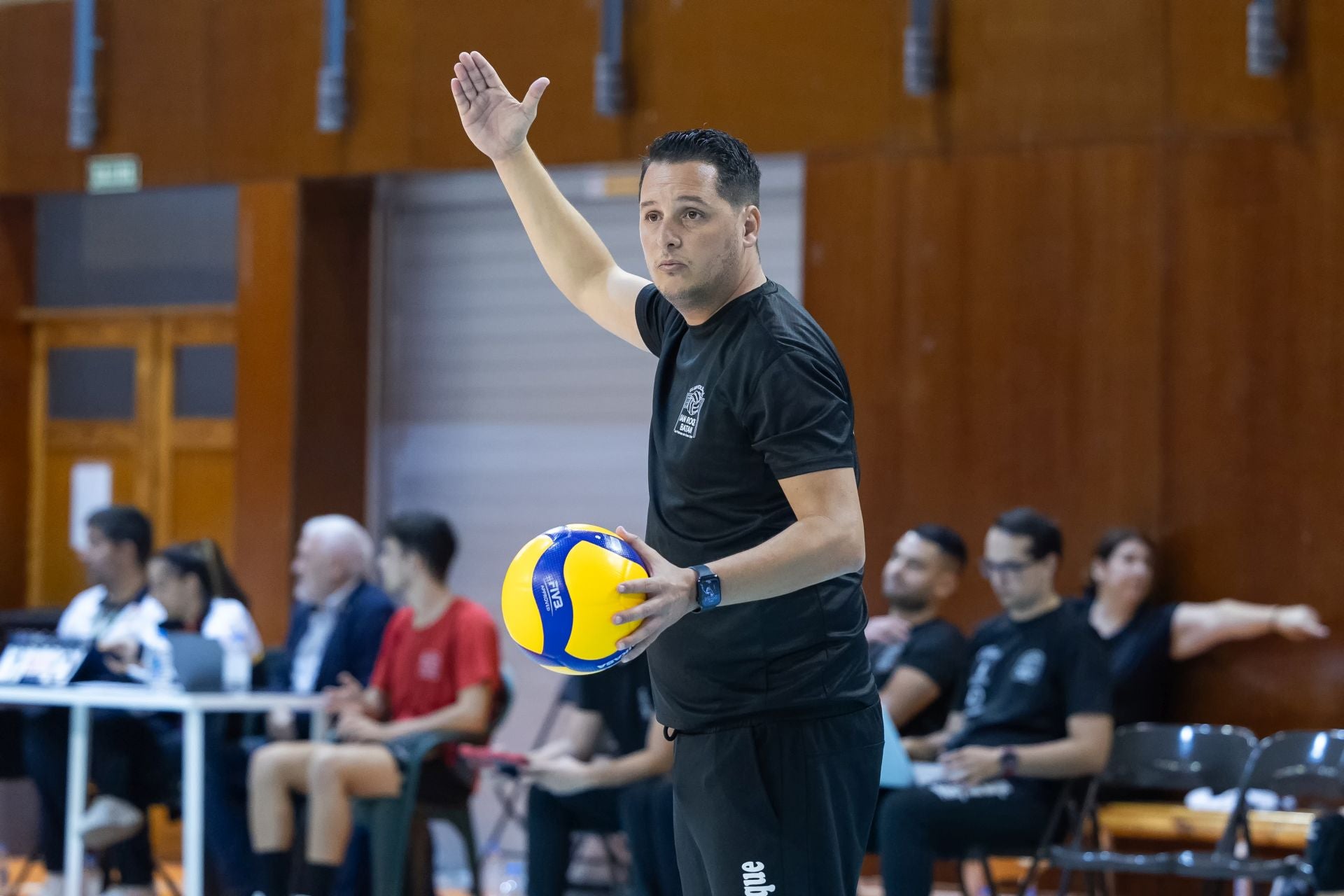Alberto Rodríguez, en un partido.
