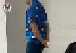 Imagen del detenido.