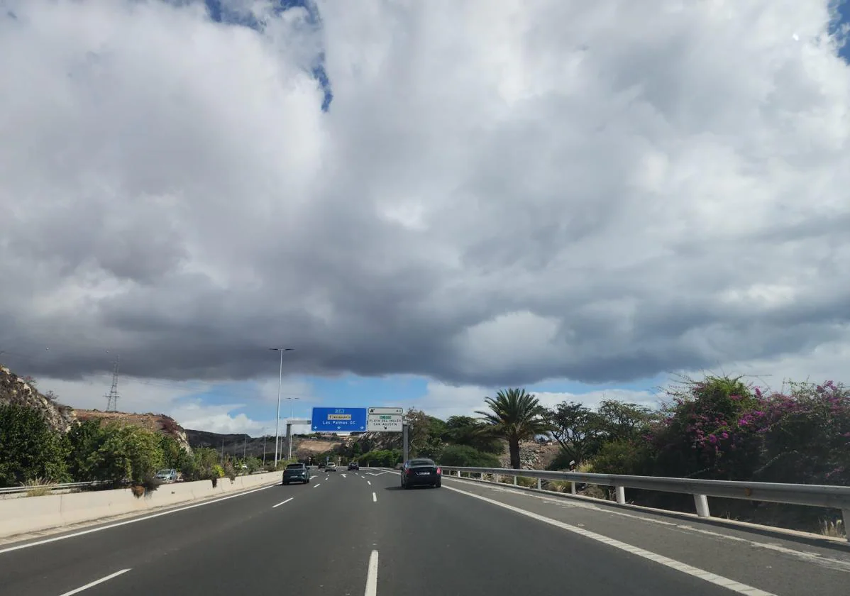 Nubosidad en la zona este de Gran Canaria.