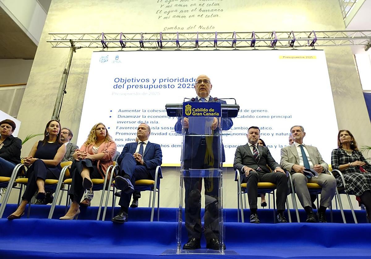 Presentación de los presupuestos de 2025, en imágenes