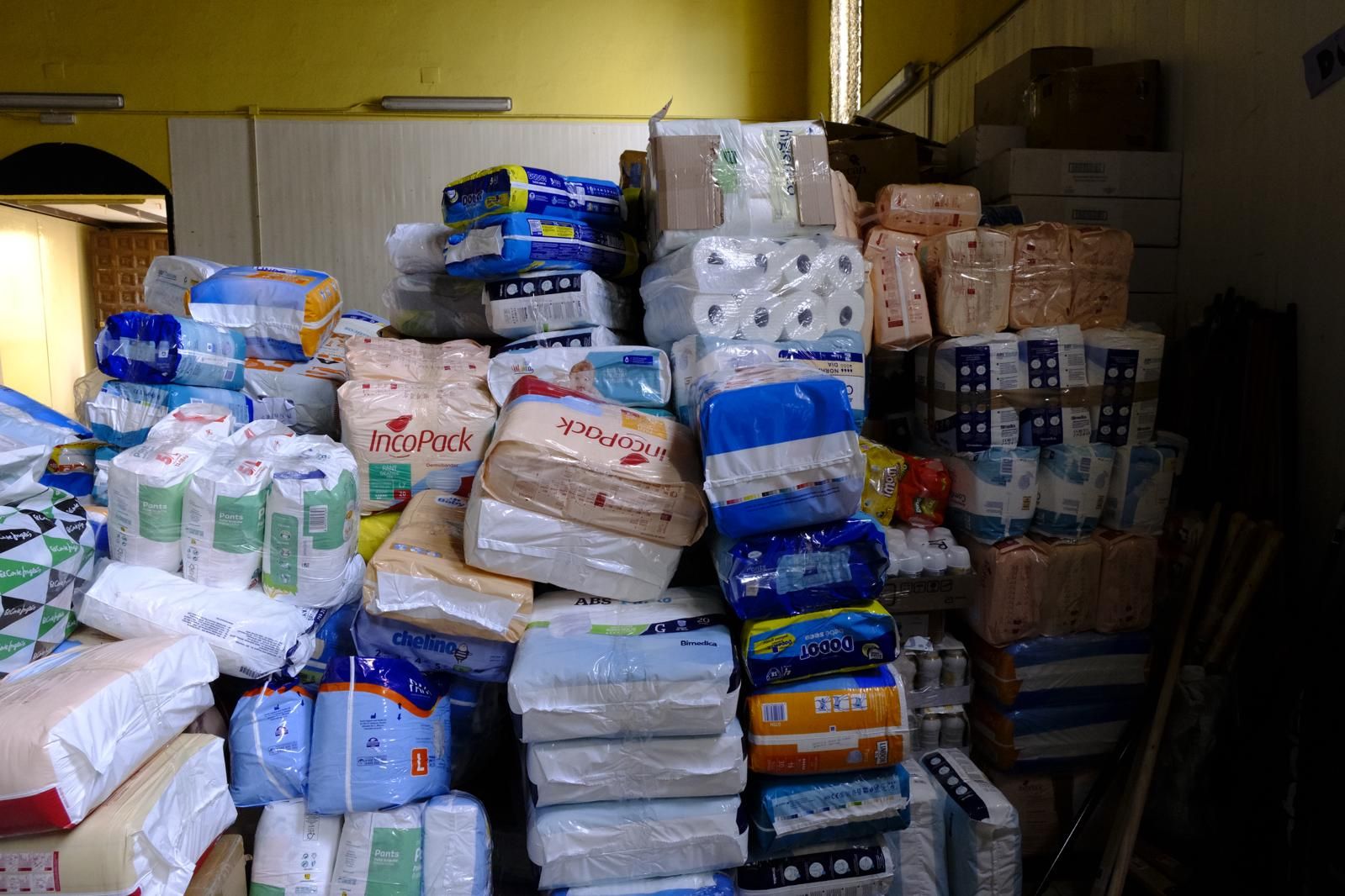 Las fotos de la recogida solidaria de La Isleta