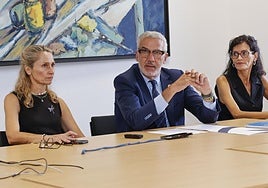 Lluís Serra durante la presentación de su programa este viernes.