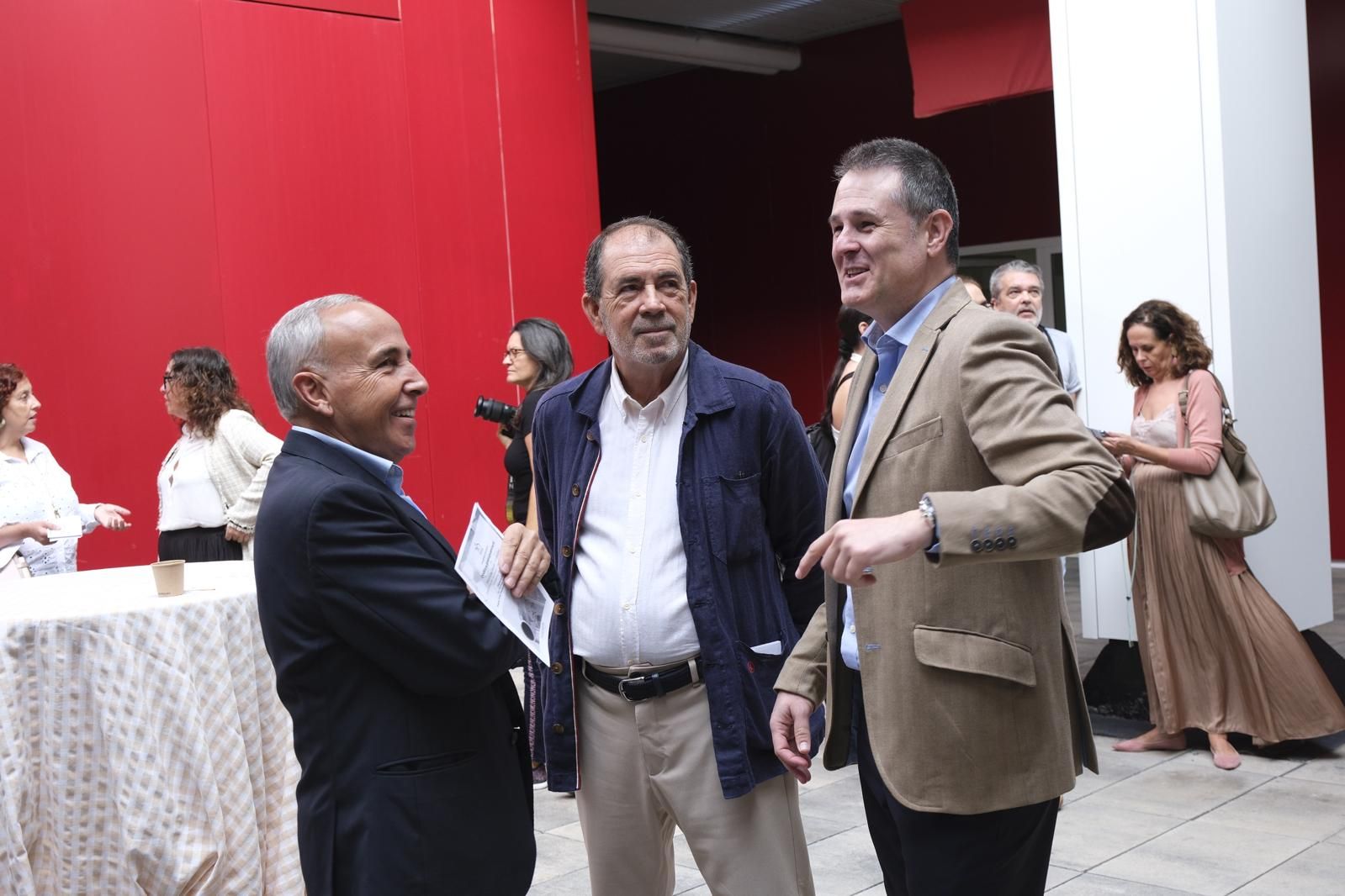 Imágenes de la conferencia sobre los presupuestos de Canarias para 2025