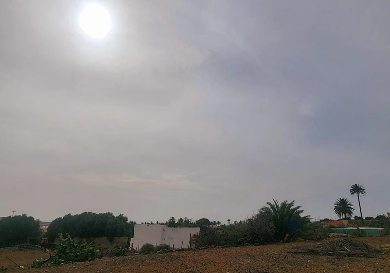 La calima se respira sobre todo en el sur grancanario.