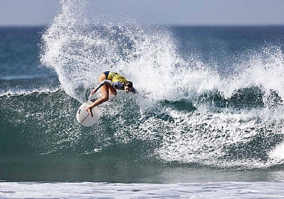 Las Canteras disfrutó de las mejores maniobras.