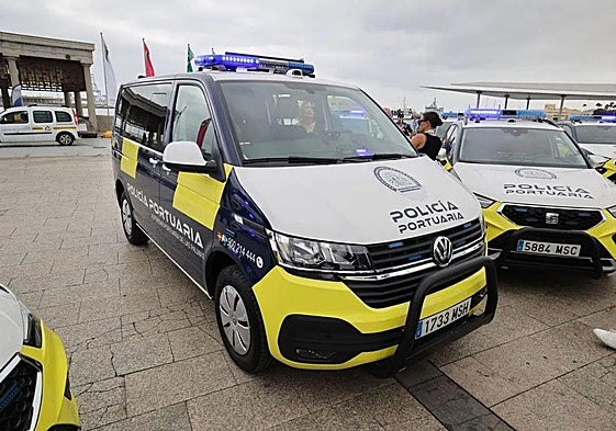 Foto archivo de un vehículo de la Policía Portuaria.