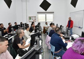 Curso de formación a conductores a cargo de la Consejería de Empleo del Gobierno de Canarias.