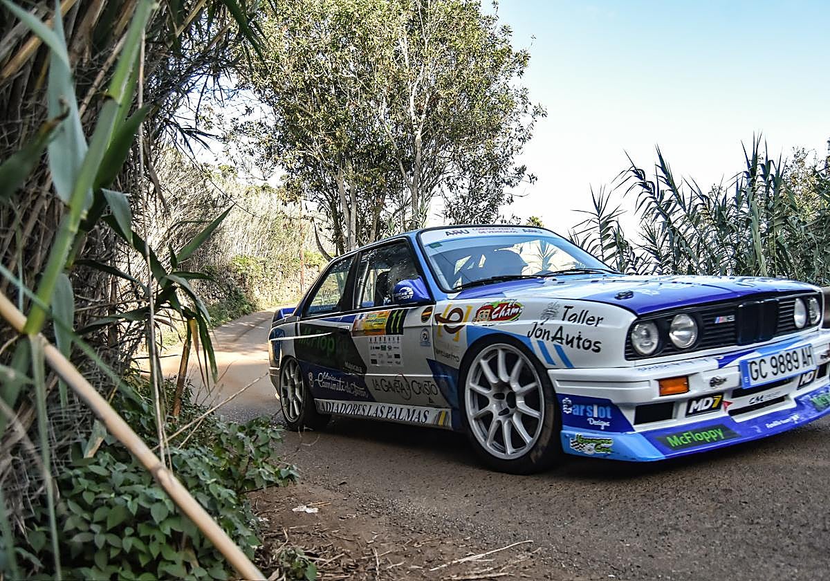 Miguel Quintino con su BMW M3.