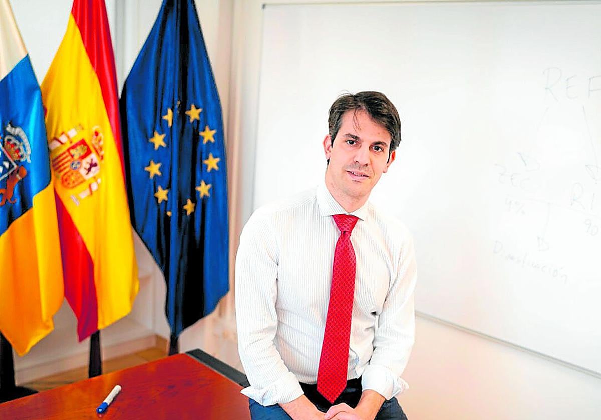 El presidente de la ZEC, Pablo Hernández.