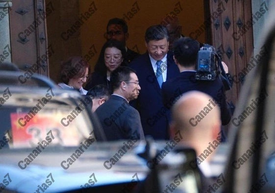 Xi Jinping, durante esta última estancia en Gran Canaria.