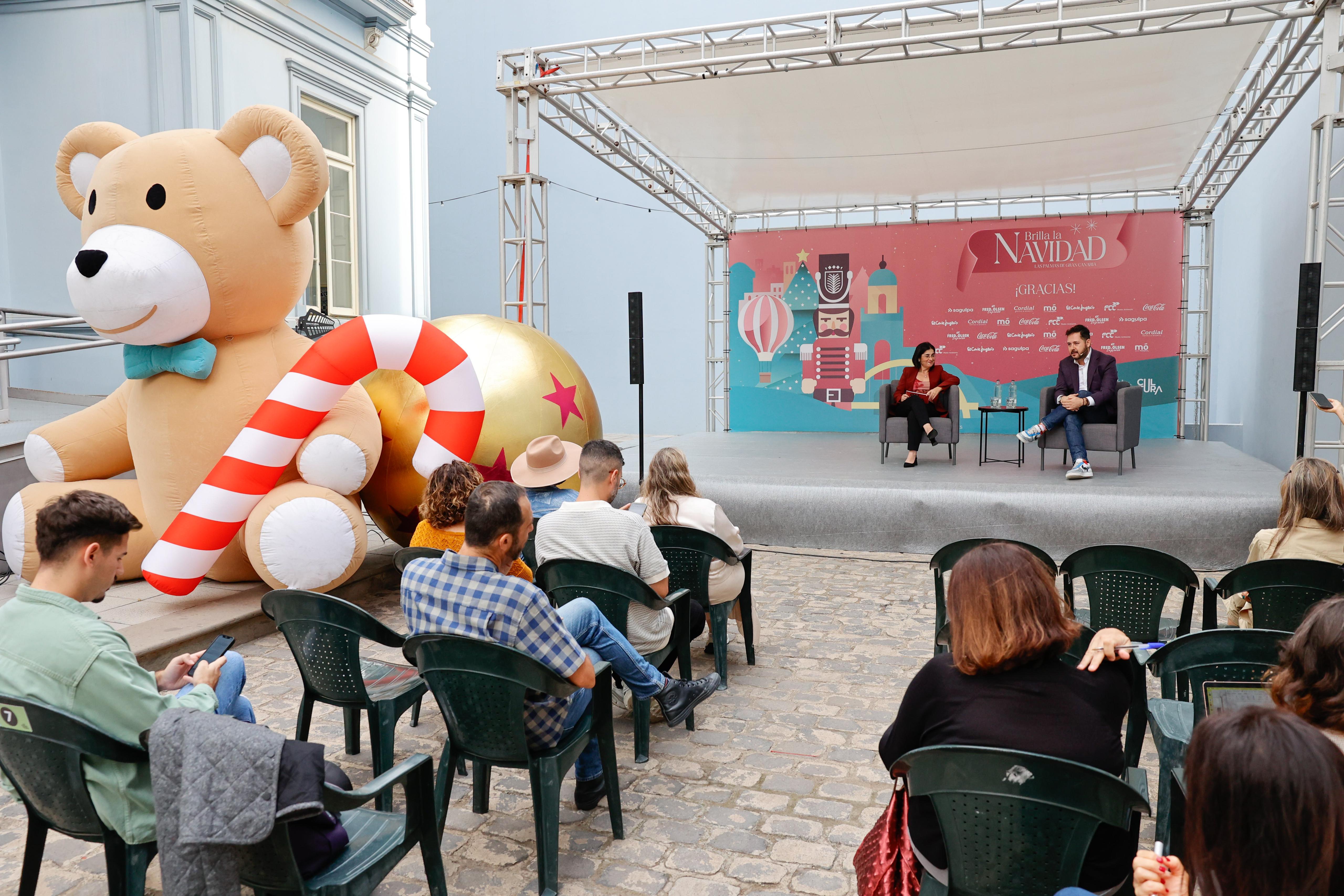 La presentación del programa de Navidad, en imágenes