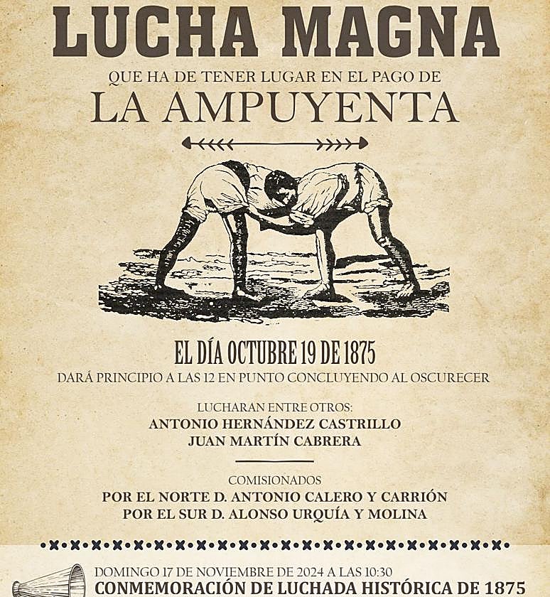 Cartel de la convocatoria.