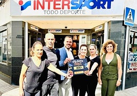 Entrega de primer premio.