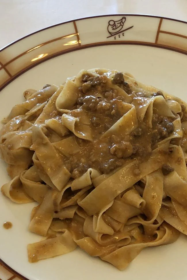 Tagliatelle a la Boloñesa del Harry's Bar de Venecia