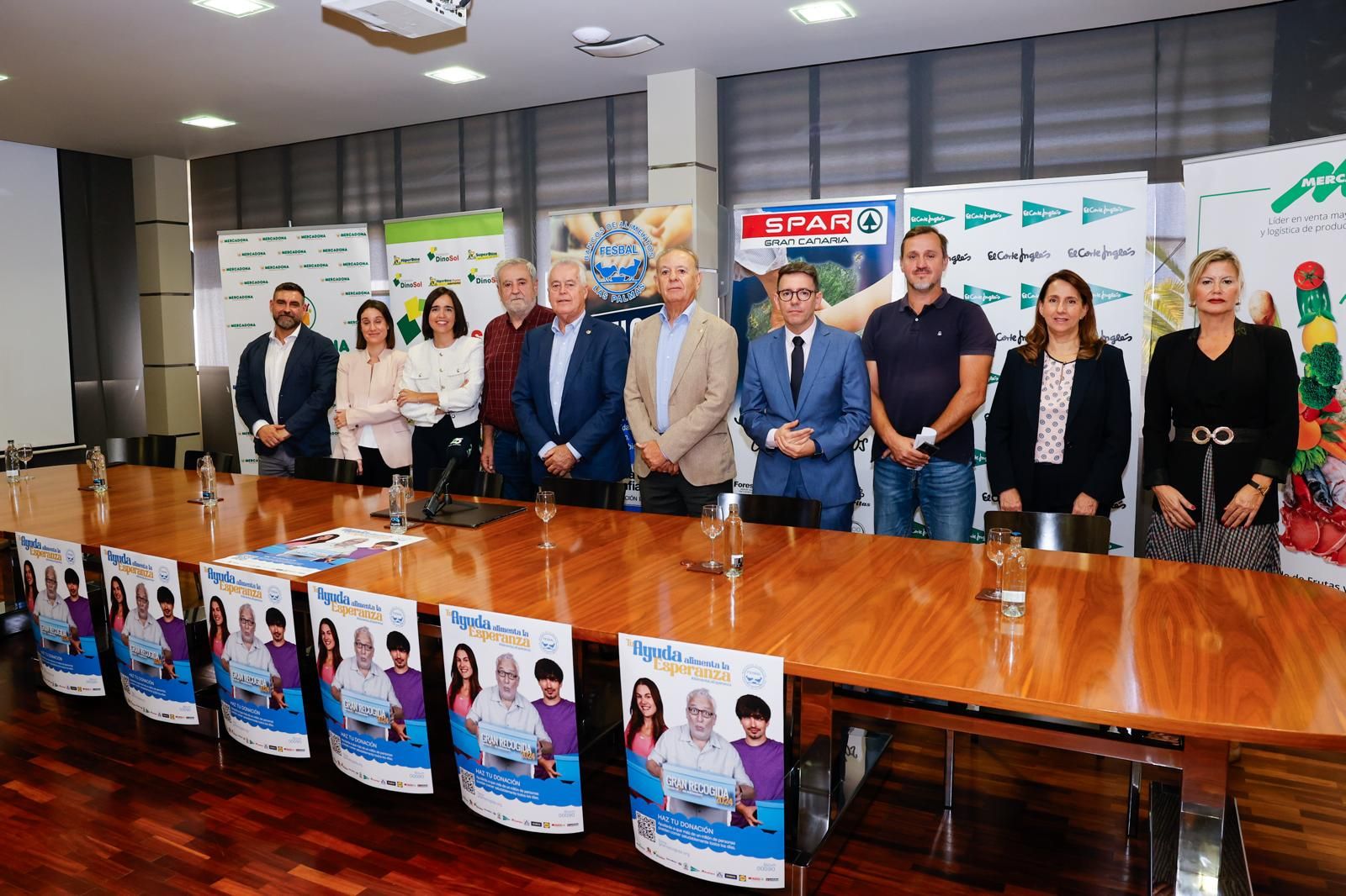 Las imágenes de la presentación de la campaña del Banco de Alimentos 2024