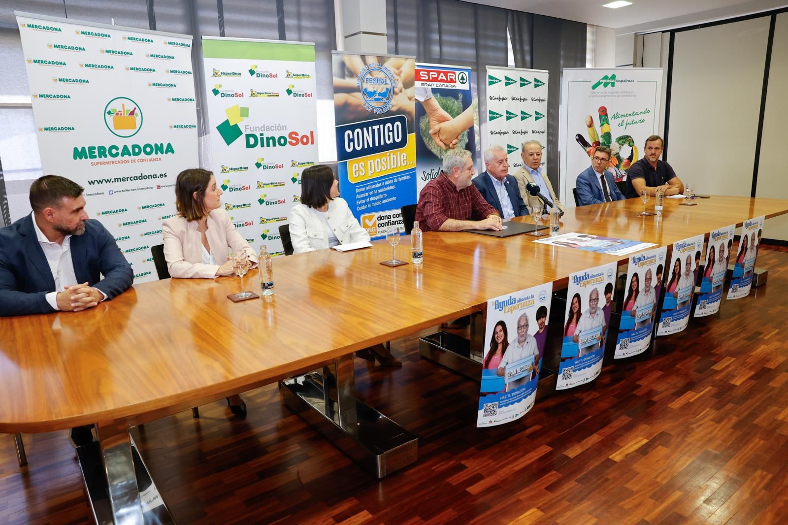 Las imágenes de la presentación de la campaña del Banco de Alimentos 2024