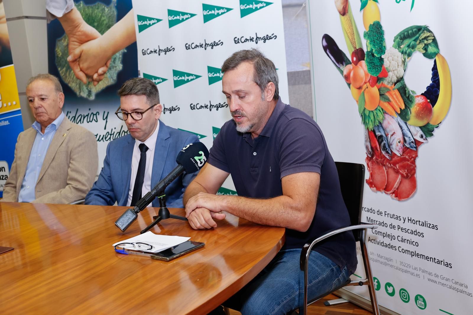 Las imágenes de la presentación de la campaña del Banco de Alimentos 2024