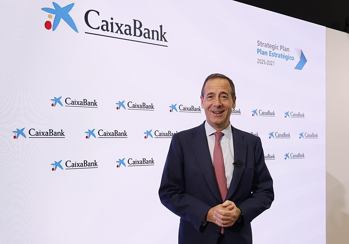 Gonzalo Gortázar en la rueda de prensa de presentación del Plan Estratégico 2025-2027.