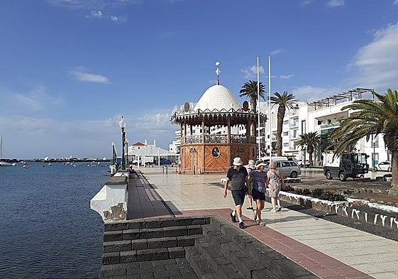 Parque José Ramírez Cerdá, en la mañana de este jueves.