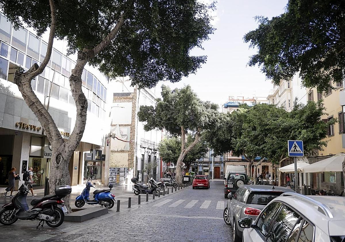 Imagen principal - Empresarios como Mariló Rehak piden mejoras para la calle. 