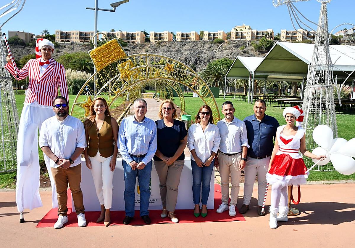 Acto de presentación del programa navideño de actos de San Bartolomé de Tirajana.