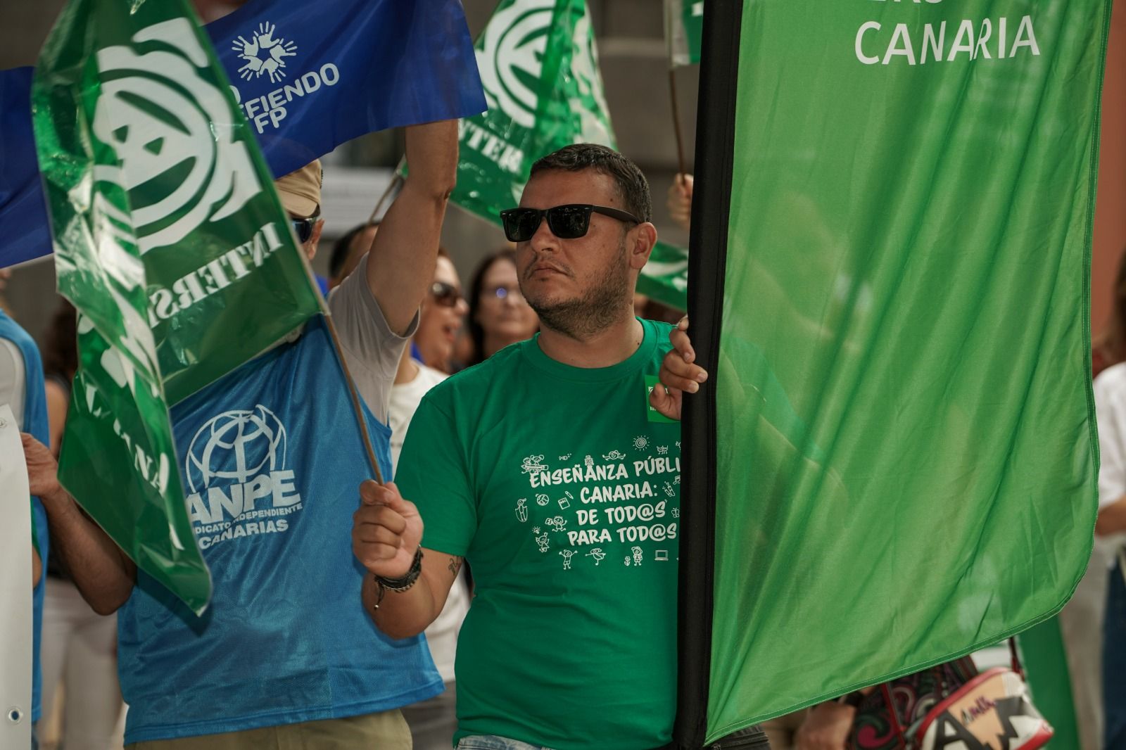 Los docentes de FP vuelven a salir a la calle