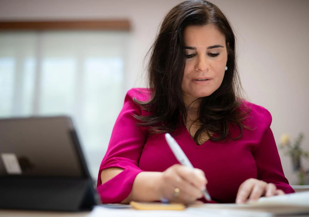 La alcaldesa de Candelaria y presidenta de la Fecam, Mari Brito.