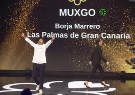 El chef grancanario Borja Marrero tras conseguir la ansiada estrella.