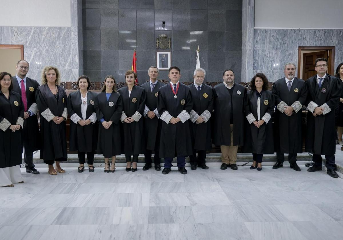 Imágenes de la ceremonia de composición de la Sala de Gobierno con sus nuevos miembros