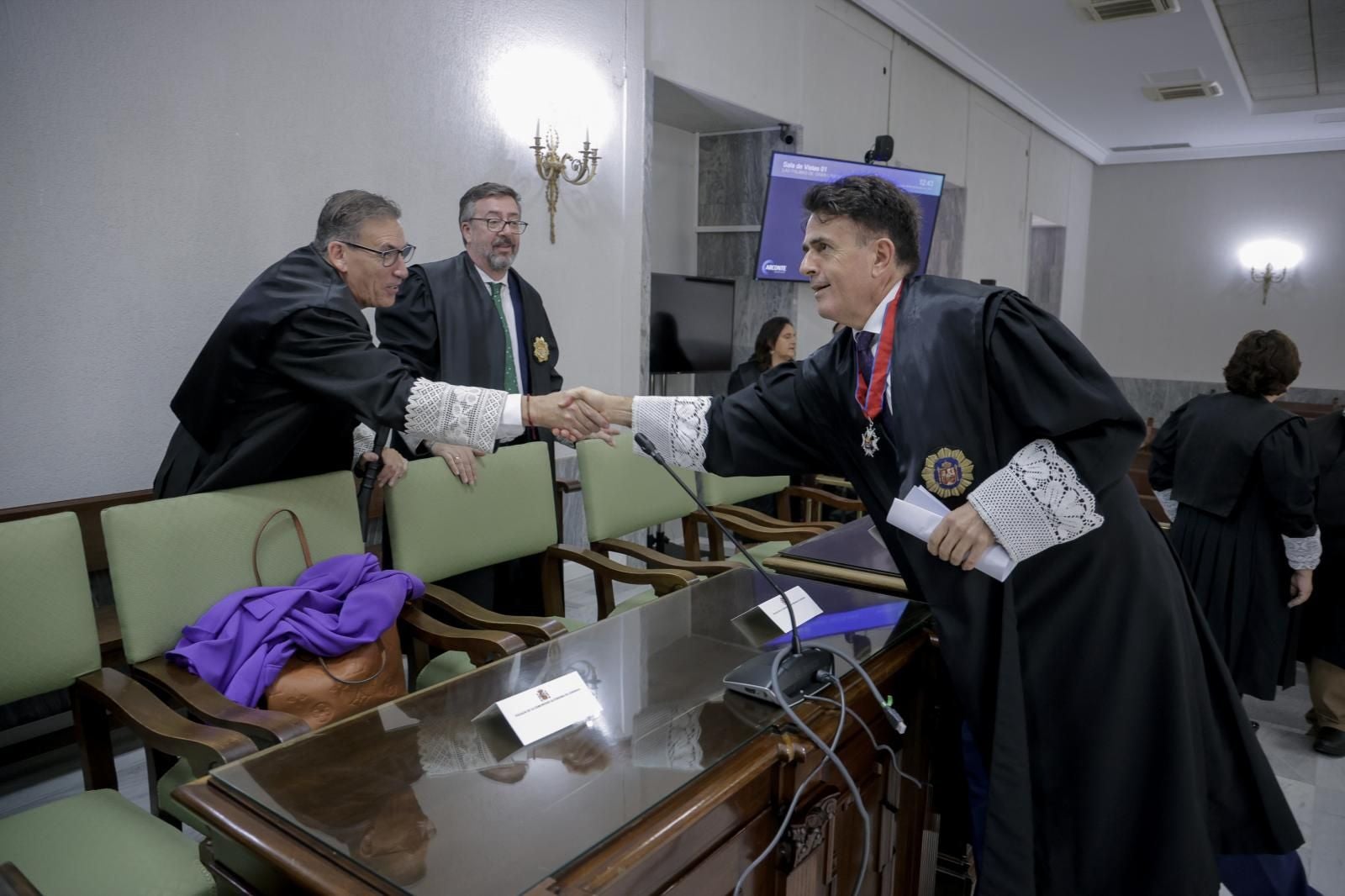 Imágenes de la ceremonia de composición de la Sala de Gobierno con sus nuevos miembros