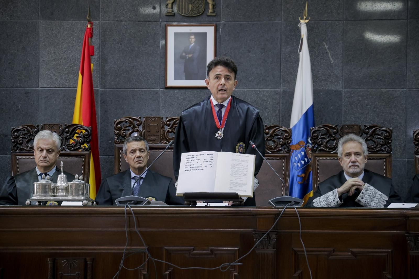 Imágenes de la ceremonia de composición de la Sala de Gobierno con sus nuevos miembros